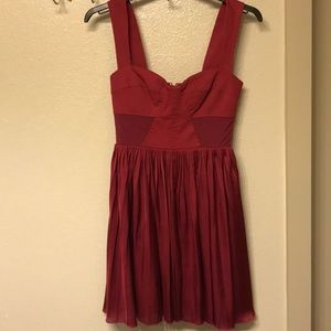 Wine dress